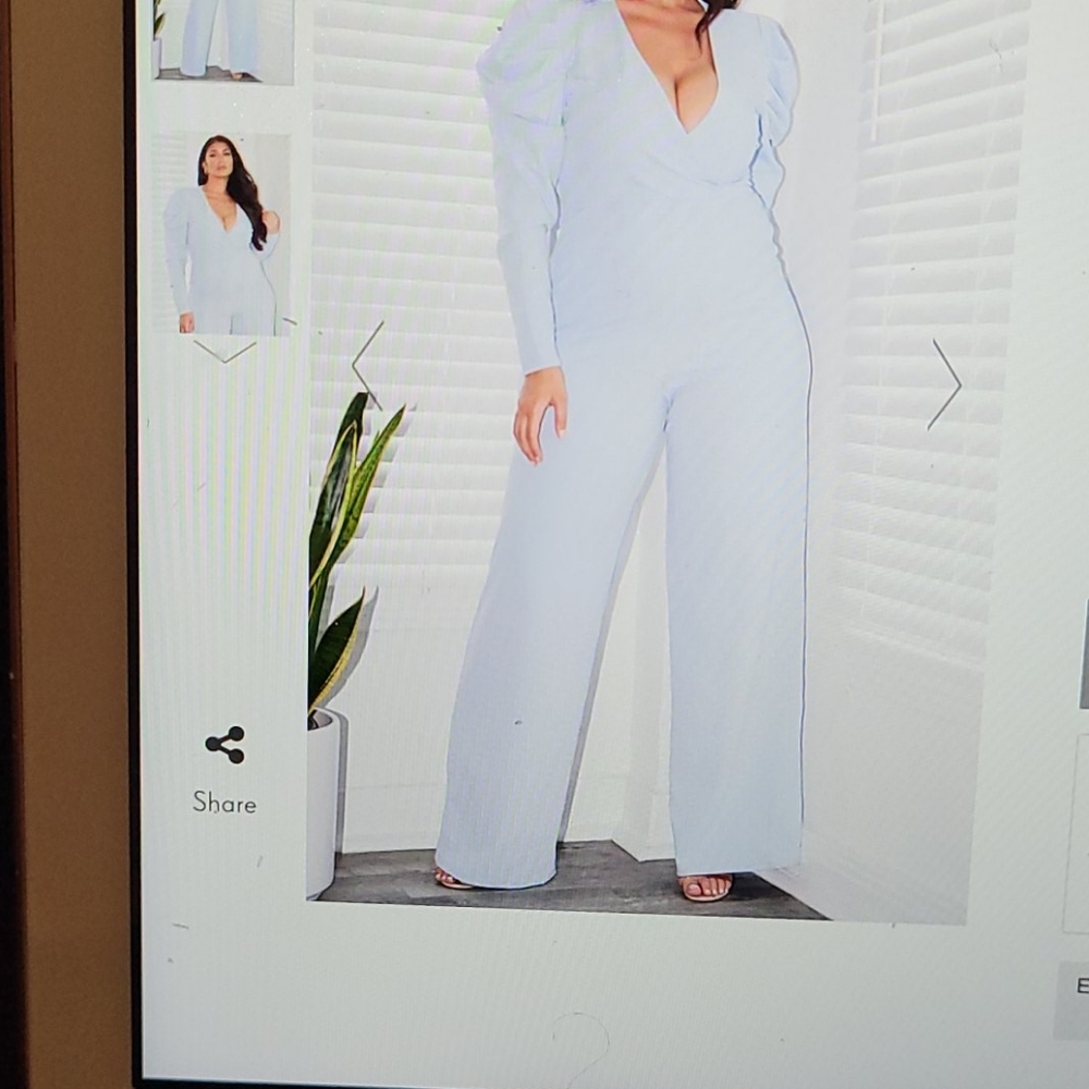 Brand New Women's Plus Jumpsuit